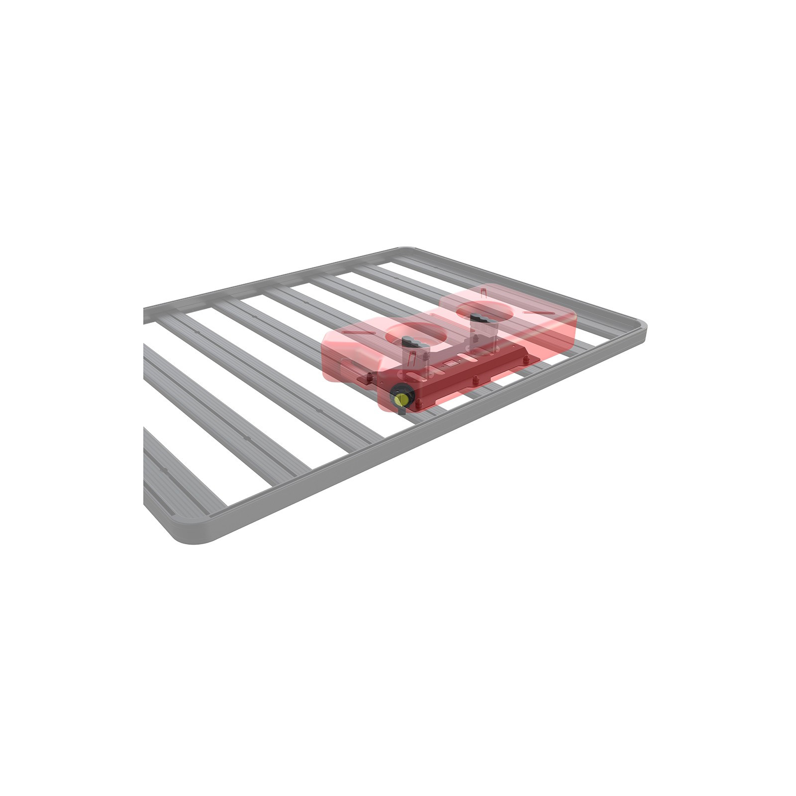 RRAC157 Plaque de montage Rotopax pour galerie FRONT RUNNER 