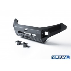 Pare-Choc Avant Aluminium RIVAL Sans feux led intégrés Nissan Navara D23/NP300 2015+