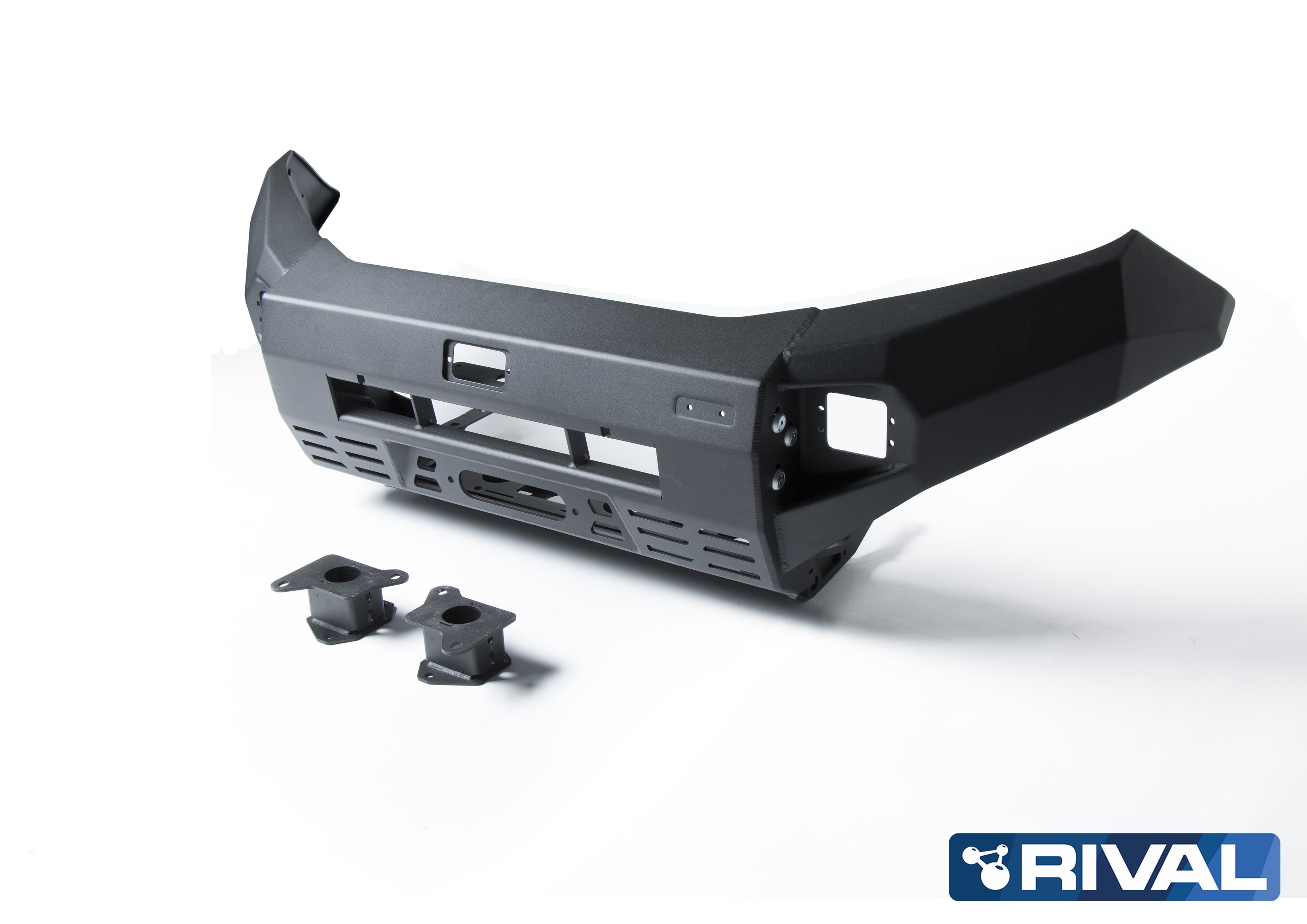 Pare-Choc Avant Aluminium RIVAL Sans feux led intégrés Nissan Navara D23/NP300 2015+