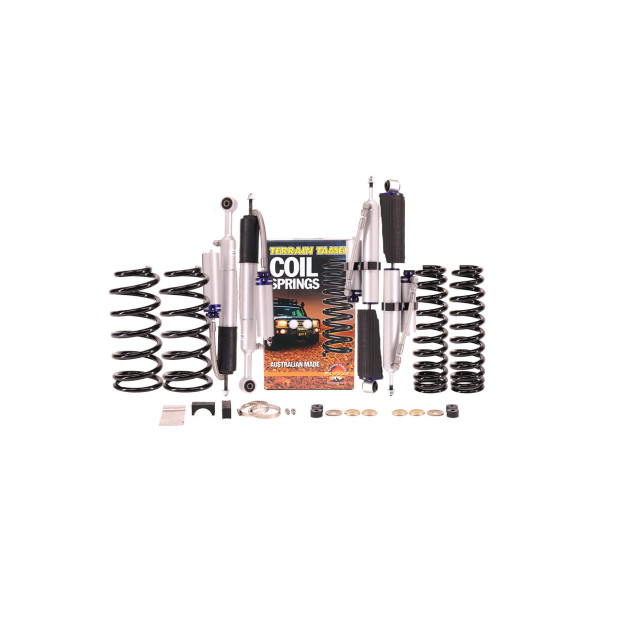 Kit suspension TERRAIN TAMER avec amortisseurs à bonbonne • SK001P • Toyota Land Cruiser 120/125 (2003-2009)