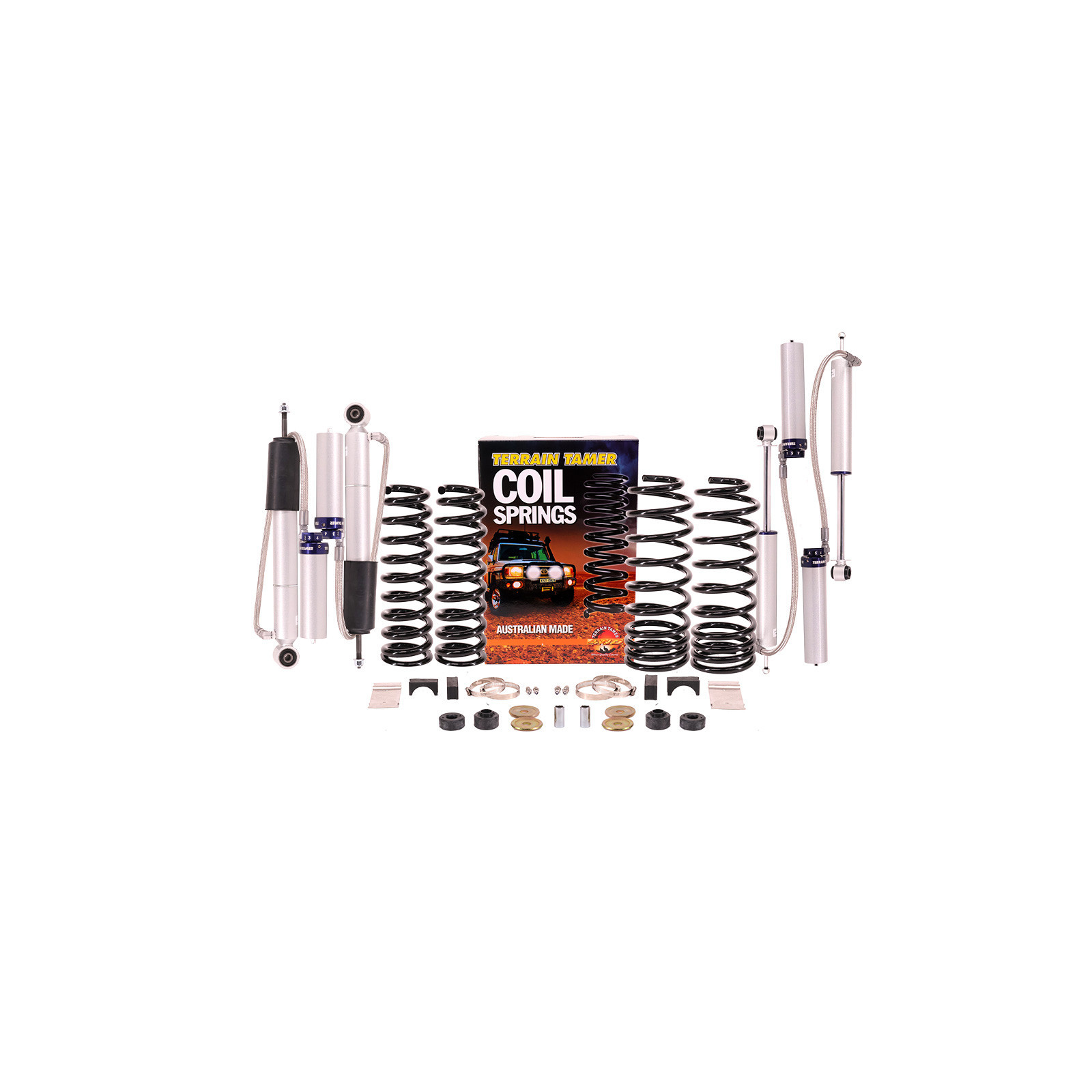 Kit suspension TERRAIN TAMER avec amortisseurs à bonbonne • SK002P • Toyota Land Cruiser 90/95 (1996-2003)