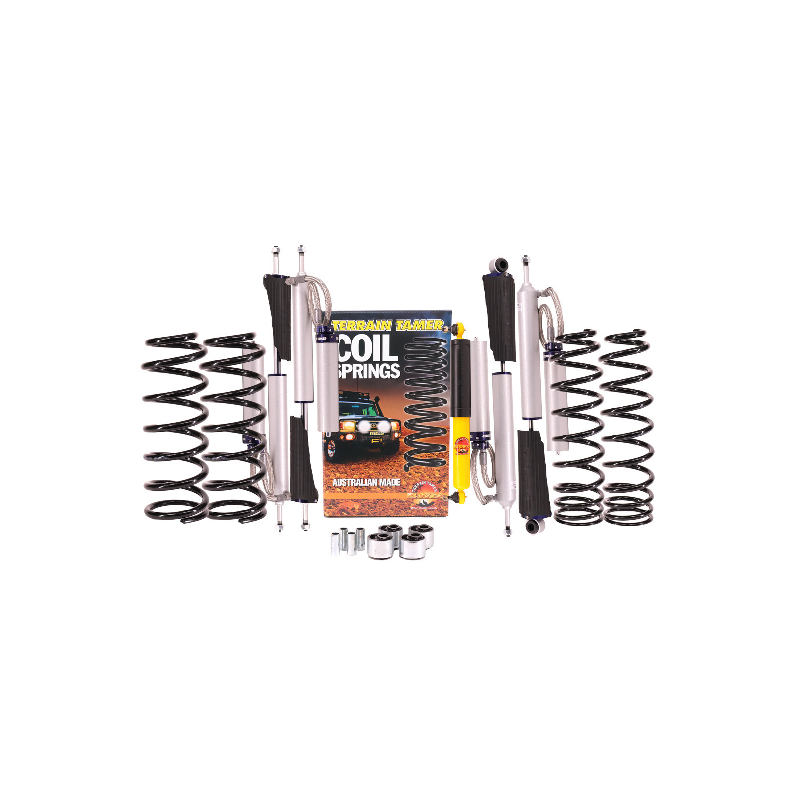 Kit suspension TERRAIN TAMER avec amortisseurs à bonbonne • SK006P • Toyota Land Cruiser 80 (1990-1998)