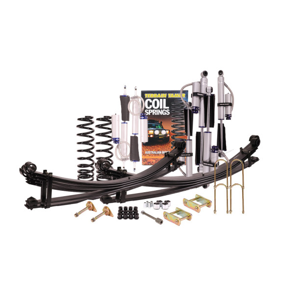 Kit suspension TERRAIN TAMER avec amortisseurs à bonbonne • SK007P • Toyota Land Cruiser 78/79 (1999-2007) et (2007+)