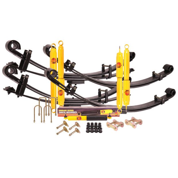 Kit suspension TERRAIN TAMER avec lames paraboliques • SK008-PARA • Toyota Land Cruiser 70/73 (1985-1993) BJ/HZJ