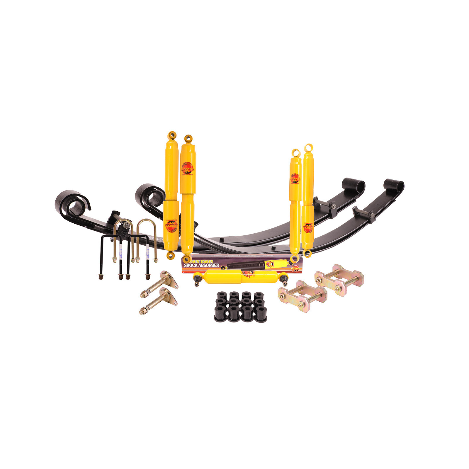 Kit suspension TERRAIN TAMER avec lames paraboliques • SK013-PARA • Toyota Land Cruiser 42 (1980-1984)