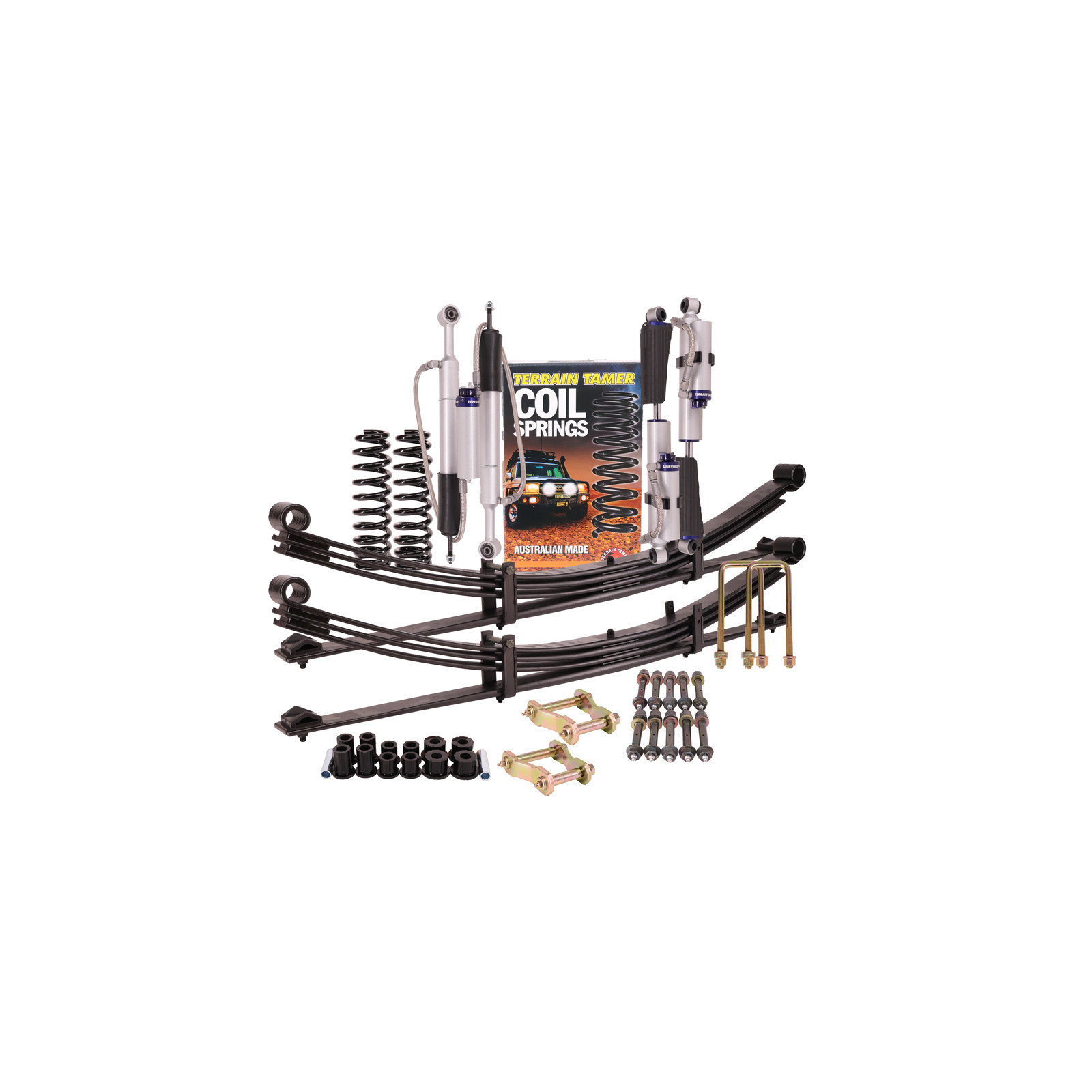 Kit suspension TERRAIN TAMER avec amortisseurs à bonbonne • SK016P • Toyota Hilux (2005-2015) KUN25/26