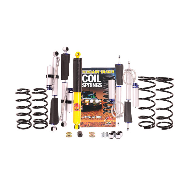 Kit suspension TERRAIN TAMER avec amortisseurs à bonbonne • SK039P • Nissan Patrol GR Y60 (1989-1997) 3 portes