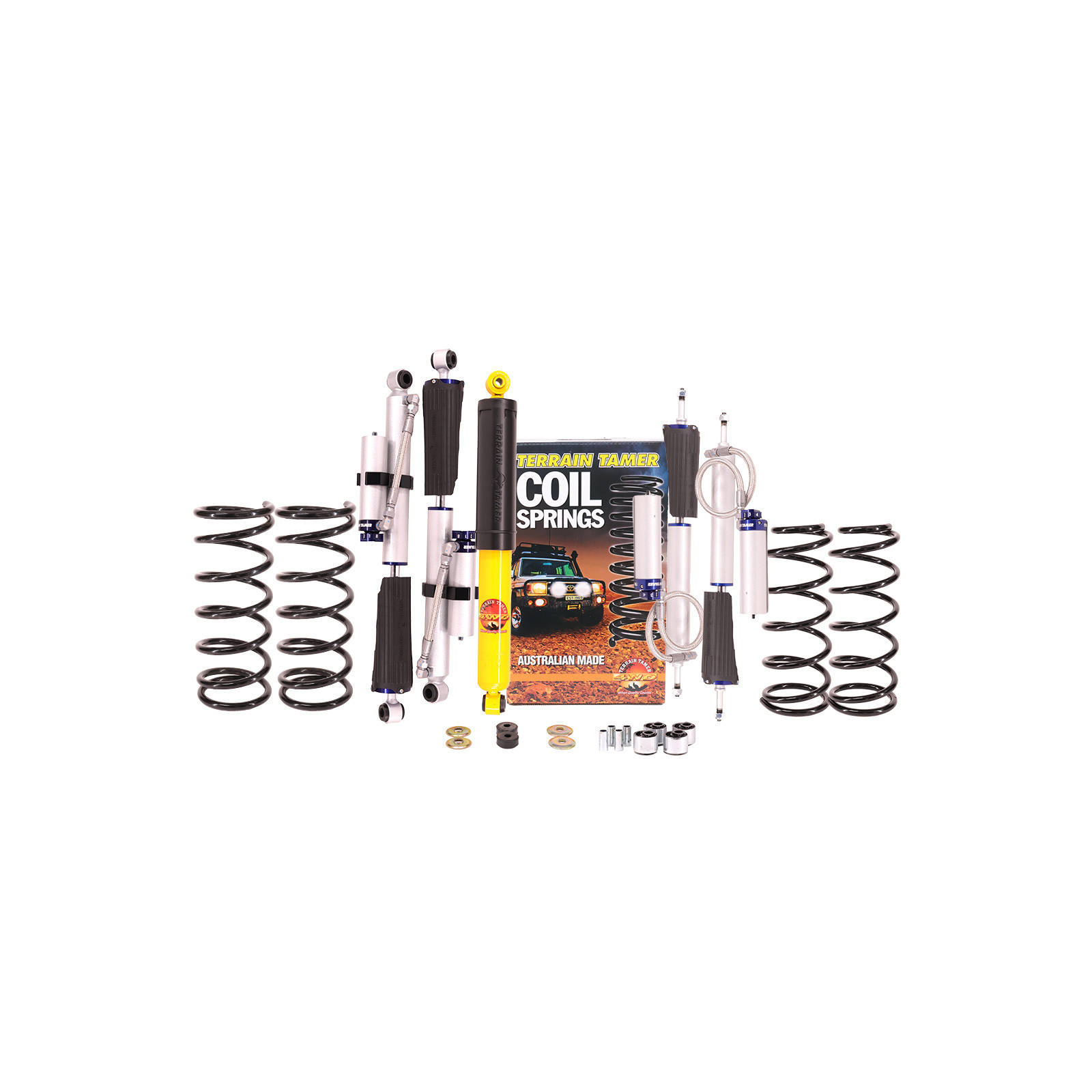 Kit suspension TERRAIN TAMER avec amortisseurs à bonbonne • SK040P • Nissan Patrol GR Y60 (1989-1997) 5 portes