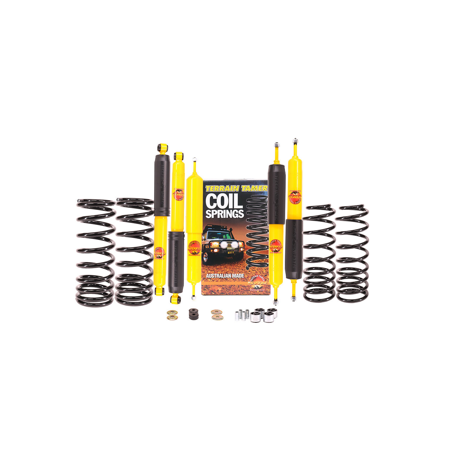 Kit suspension TERRAIN TAMER • SK042 • Nissan Patrol GR Y60 4.2L (diesel & essence) 5 portes