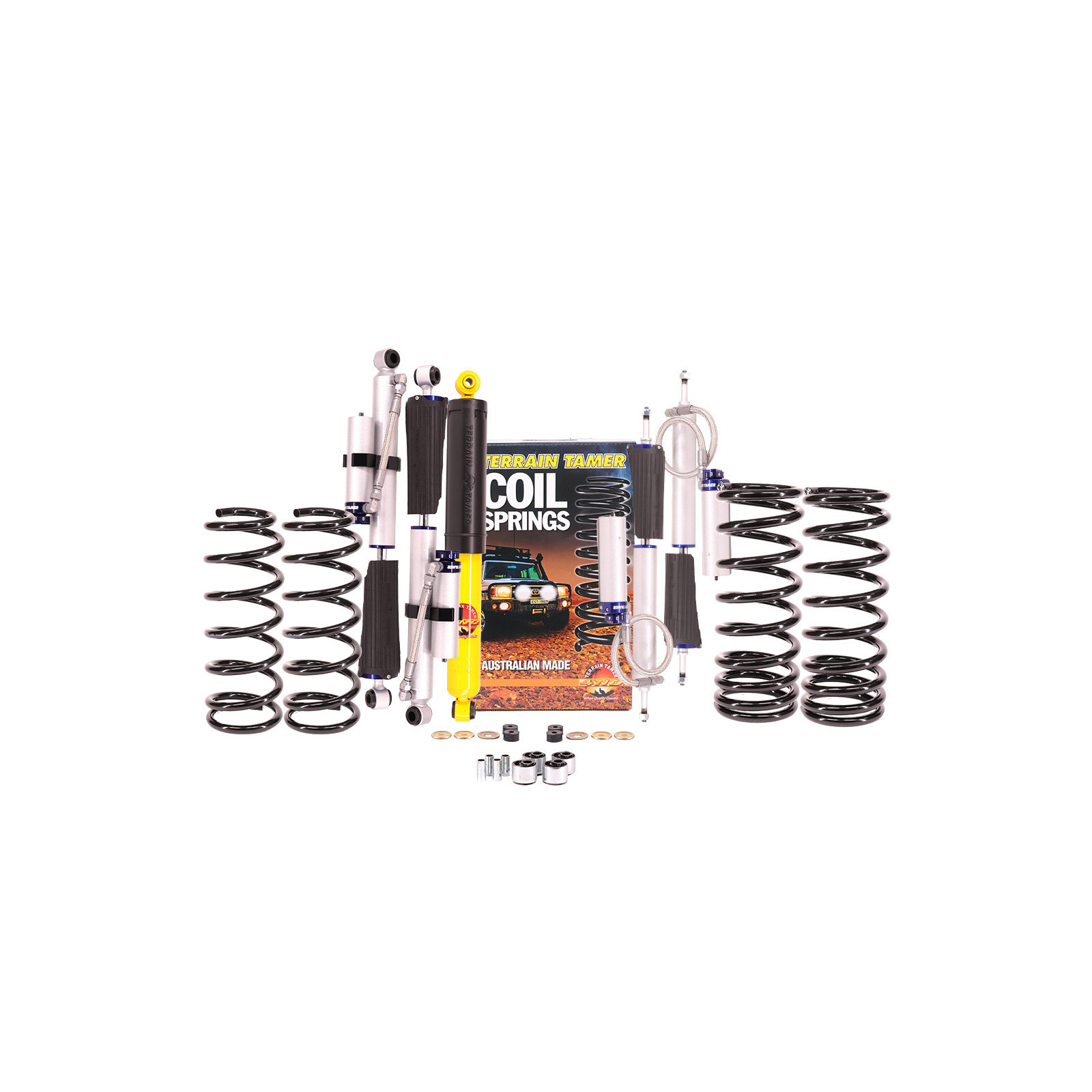 Kit suspension TERRAIN TAMER avec amortisseurs à bonbonne • SK042P • Nissan Patrol GR Y60 4.2L (diesel & essence) 5 portes