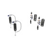 Kit suspension TERRAIN TAMER avec amortisseurs à bonbonne • SK045P • Mitsubishi Pajero III (2000-2006) et IV (2007+)
