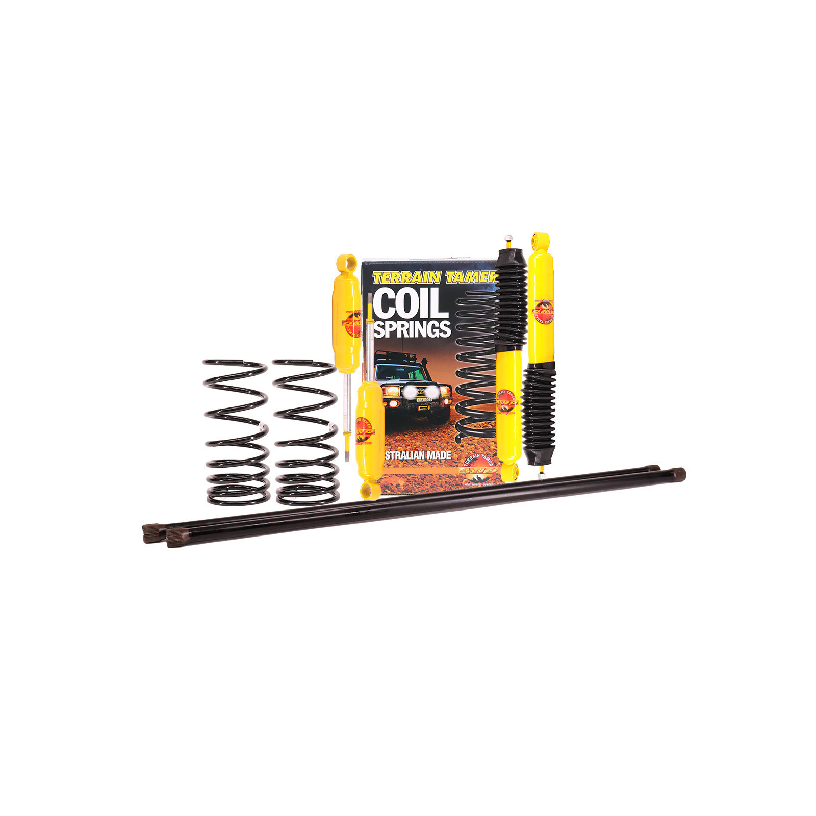 Kit suspension TERRAIN TAMER • SK051 • Mitsubishi Pajero II (1991 - 1999) V23, V24, V25, V26, V43, V44, V45, V46