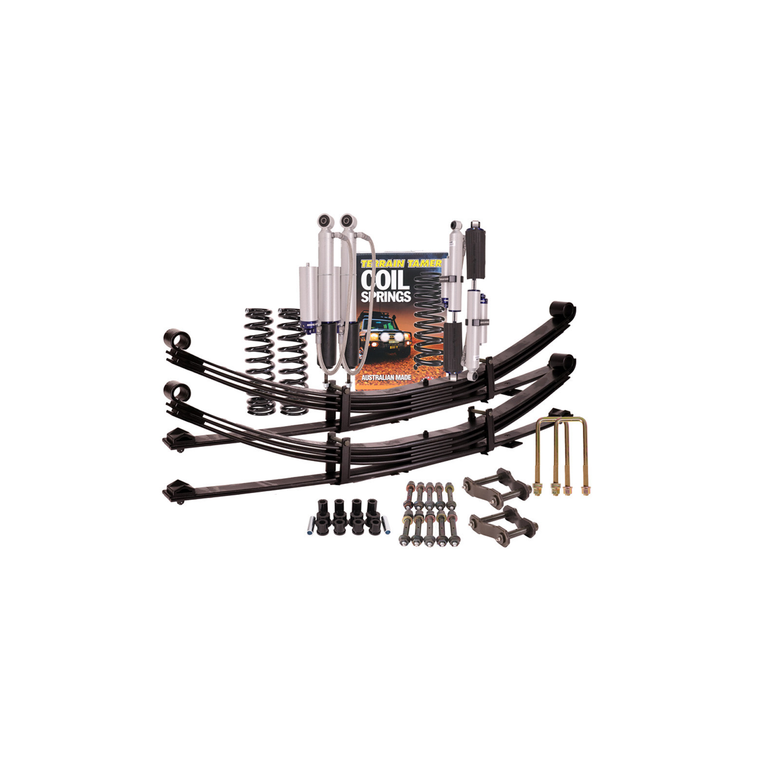 Kit suspension TERRAIN TAMER avec amortisseurs à bonbonne • SK073P • Isuzu Dmax (2012 – 2020)