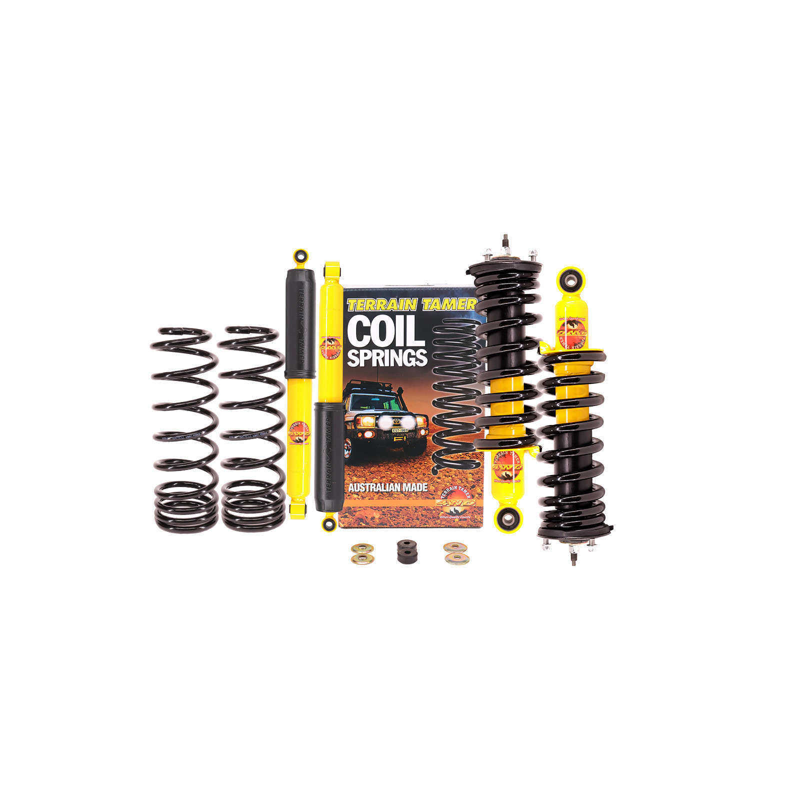 Kit suspension TERRAIN TAMER pré-assemblé • SK077A • Nissan Navara D23 à ressorts arrière (2015+)