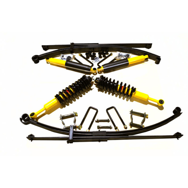 Kit suspension TERRAIN TAMER pré-assemblé et lames paraboliques 0-400kg • SK080A-P400 • Fiat Fullback (2016-2019)