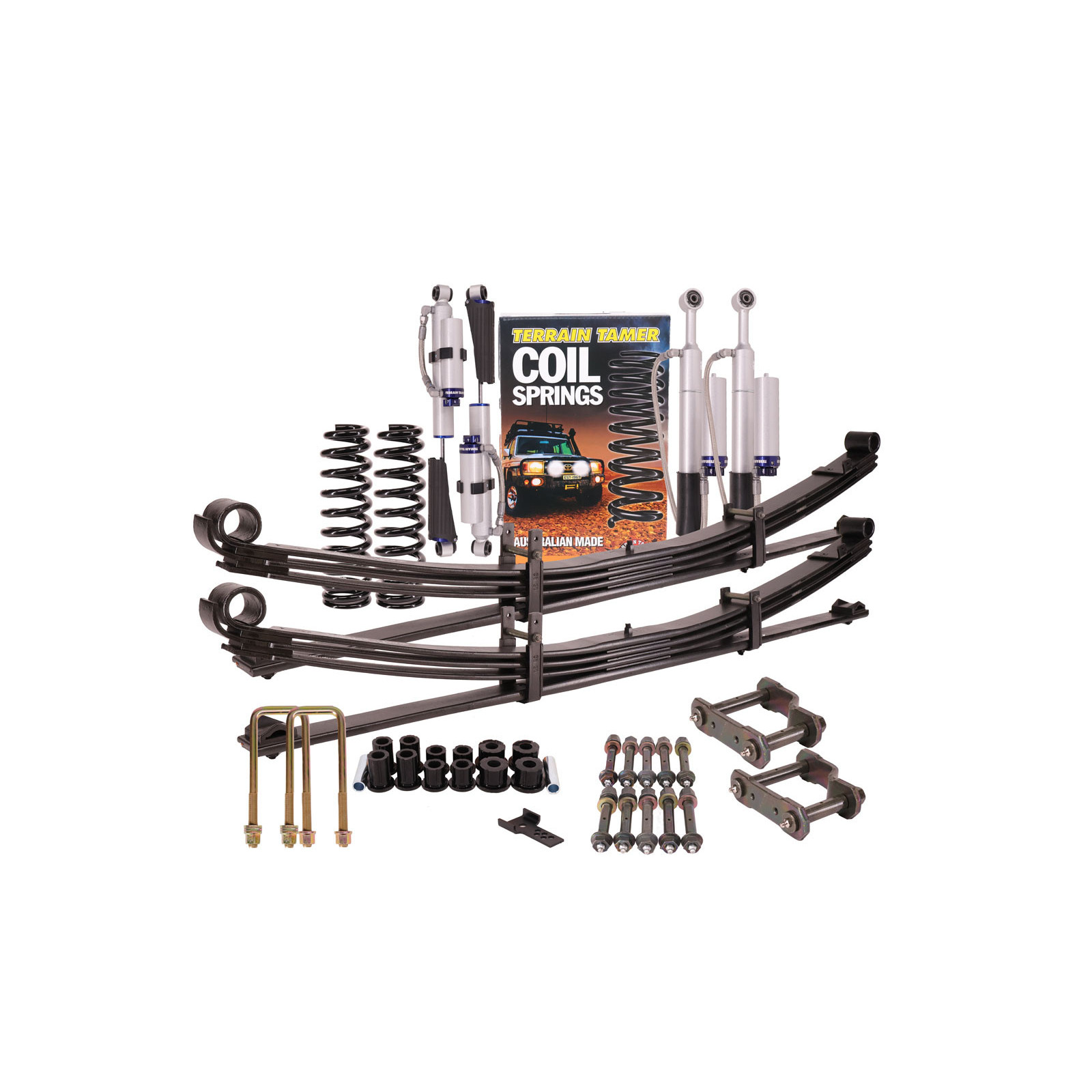 Kit suspension TERRAIN TAMER avec amortisseurs à bonbonne • SK081P • Toyota Hilux (2015+) GUN125/126