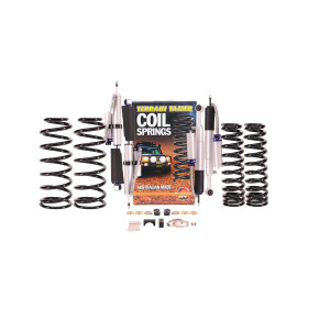 Kit suspension TERRAIN TAMER avec amortisseurs à bonbonne • SK093P • Toyota Land Cruiser 120 (2003-2009) airbag conversion