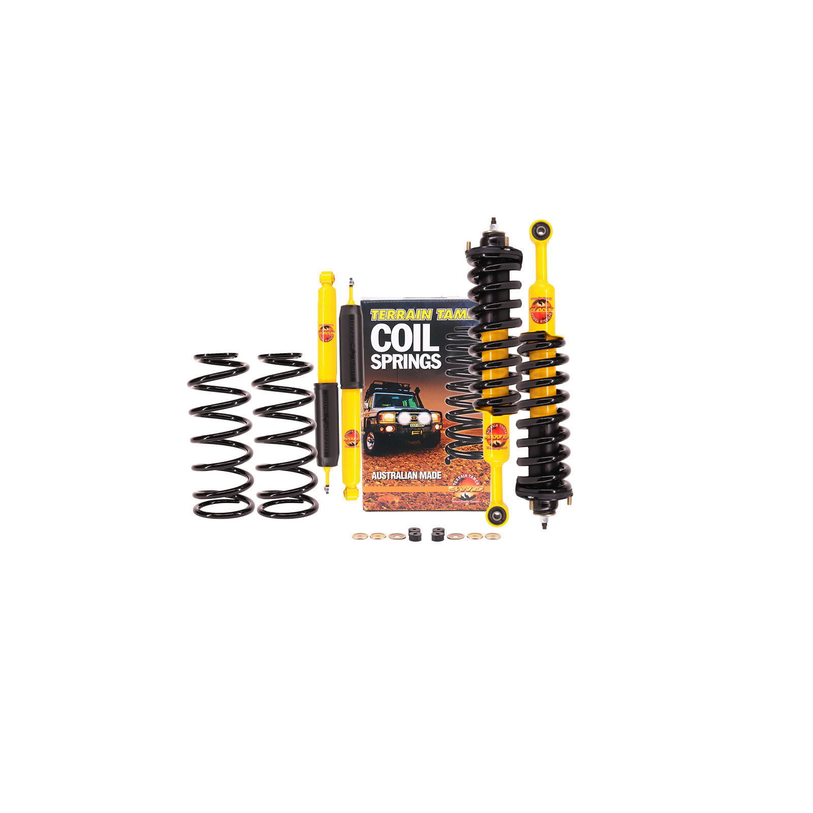 Kit suspension TERRAIN TAMER pré-assemblé • SK094A • Toyota Land Cruiser 150 (2009-2023) avec suspension pneumatique d'origine