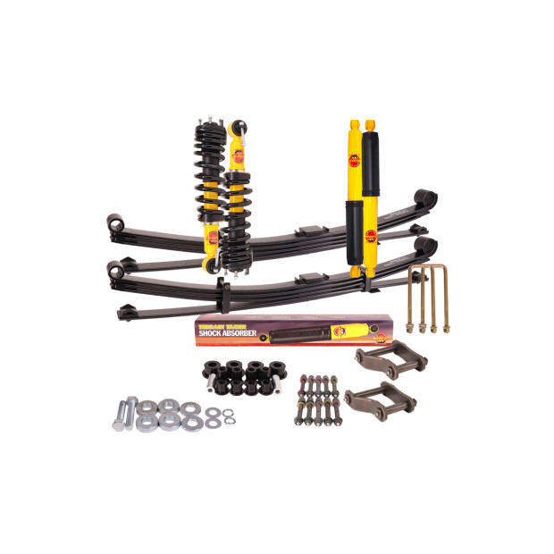 Kit suspension TERRAIN TAMER pré-assemblé et lames paraboliques 0-400kg • SK108A-P400 • Ford Ranger (2023+)