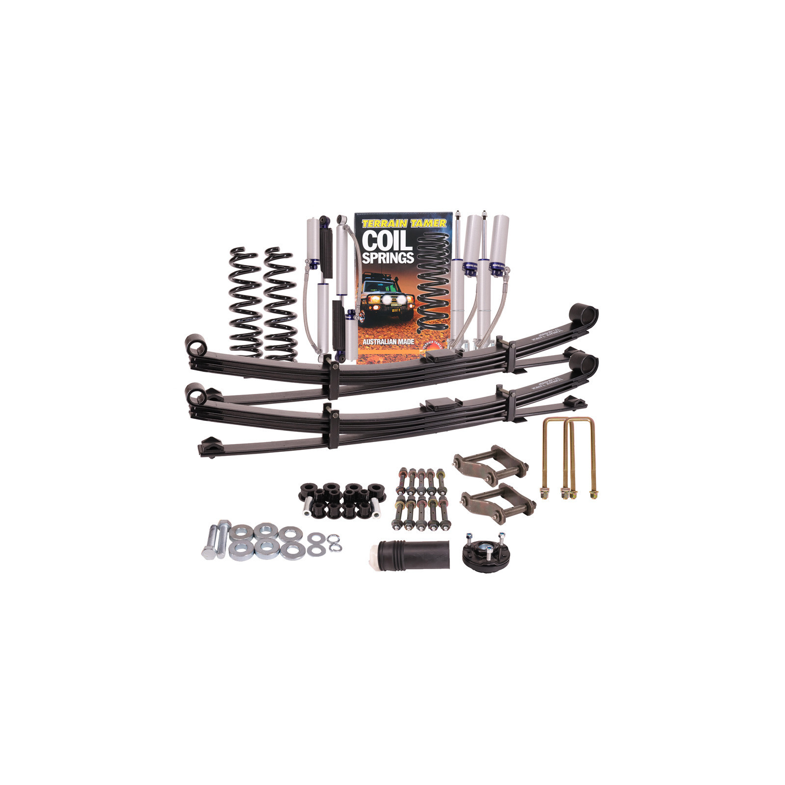 Kit suspension TERRAIN TAMER avec amortisseurs à bonbonne • SK108P • Ford Ranger (2023+)