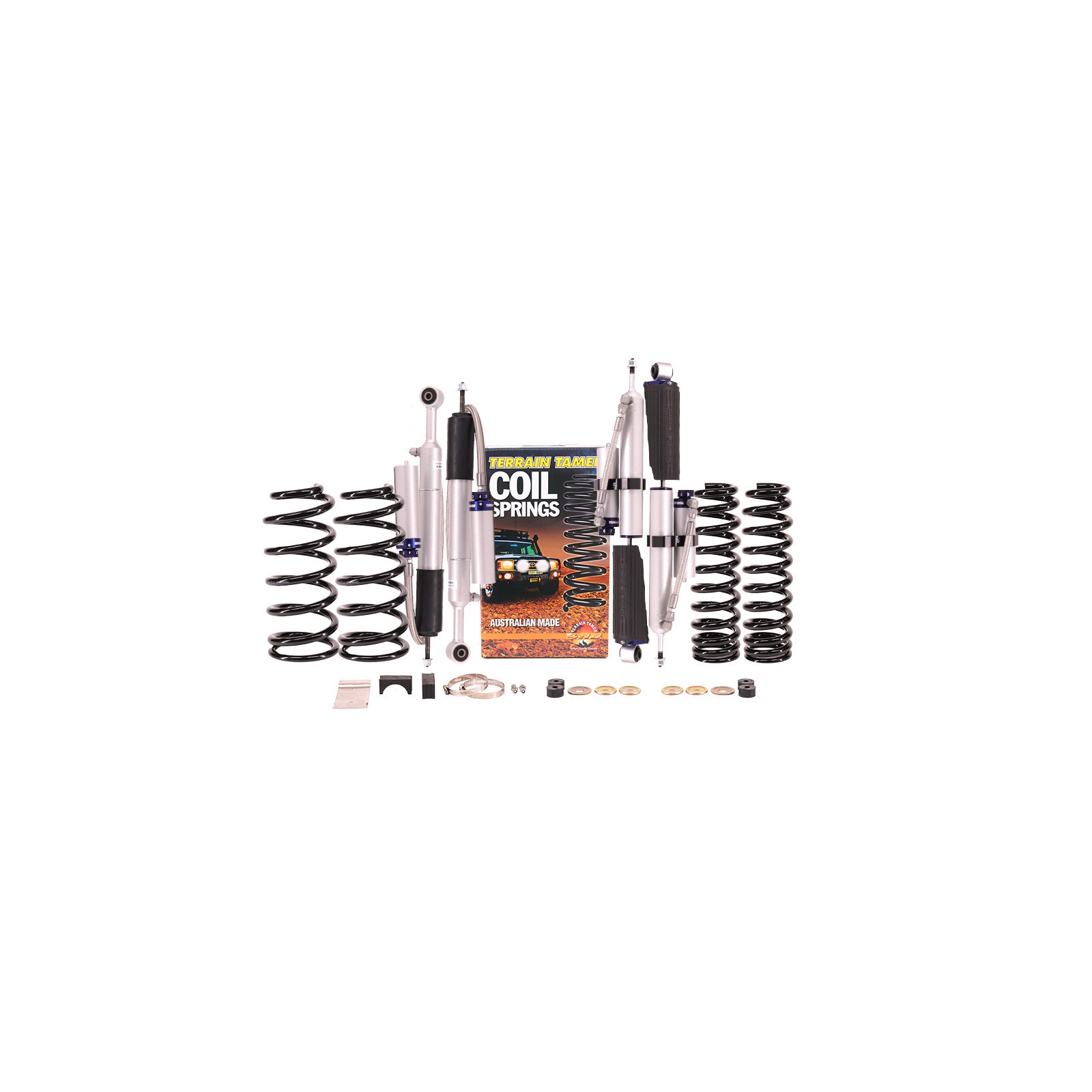 Kit suspension TERRAIN TAMER avec amortisseurs à bonbonne • SK001P • Toyota Land Cruiser 120/125 (2003-2009)