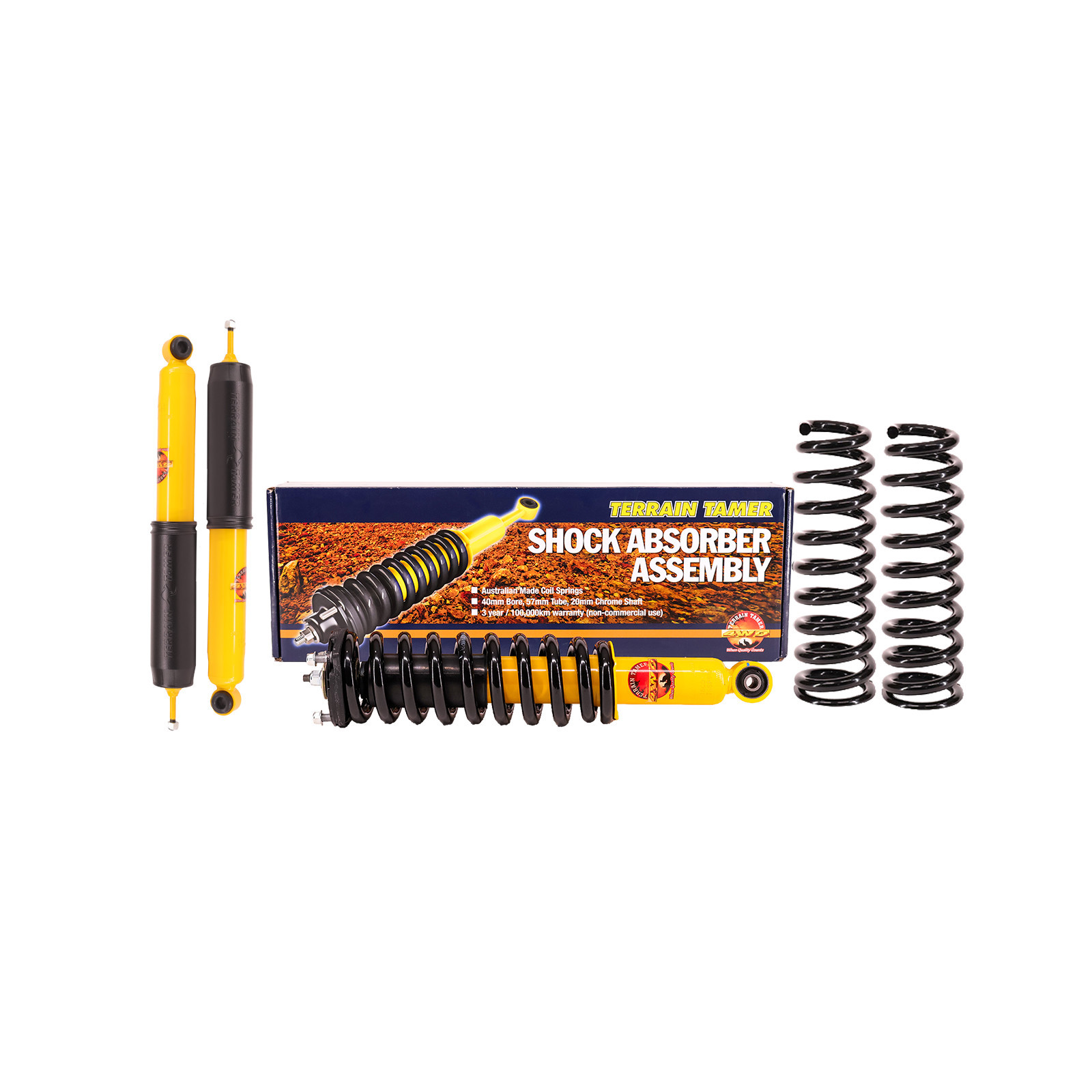 Kit suspension TERRAIN TAMER pré-assemblé • SK002A • Toyota Land Cruiser 90/95 (1996-2003)