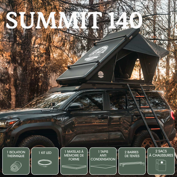 Tente de toit GO OVERLAND Summit 140