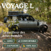 Tente de toit GO OVERLAND Voyage L