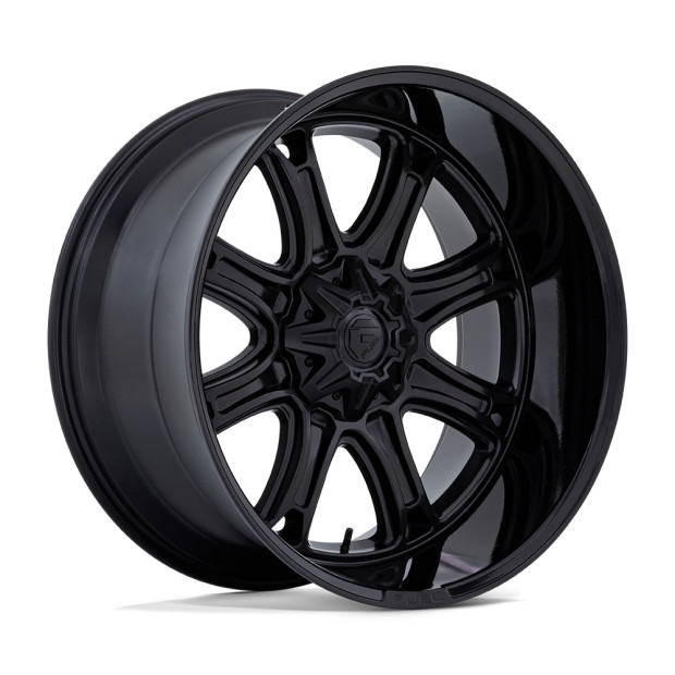 Jante aluminium FUEL 1PC DARKSTAR 9x20 6X114.3/6X139.7 CB78.10 ET1 Matte Black W/ Gloss Black Lip