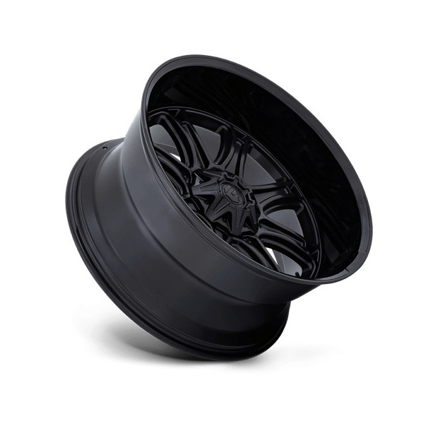 Jante aluminium FUEL 1PC DARKSTAR 9x20 6X114.3/6X139.7 CB78.10 ET1 Matte Black W/ Gloss Black Lip