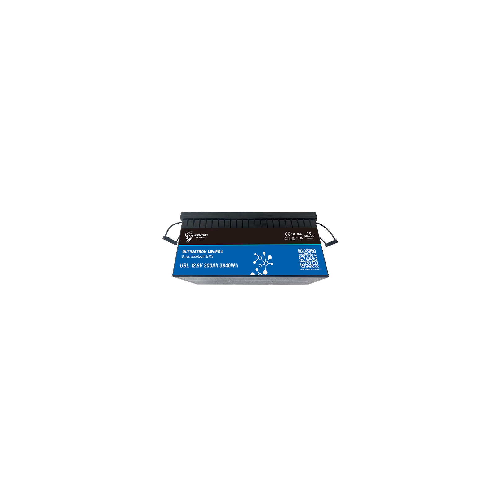 Batterie lithium LiFePO4 ULTIMATRON 12.8V 300Ah avec Bluetooth et Smart BMS intégré