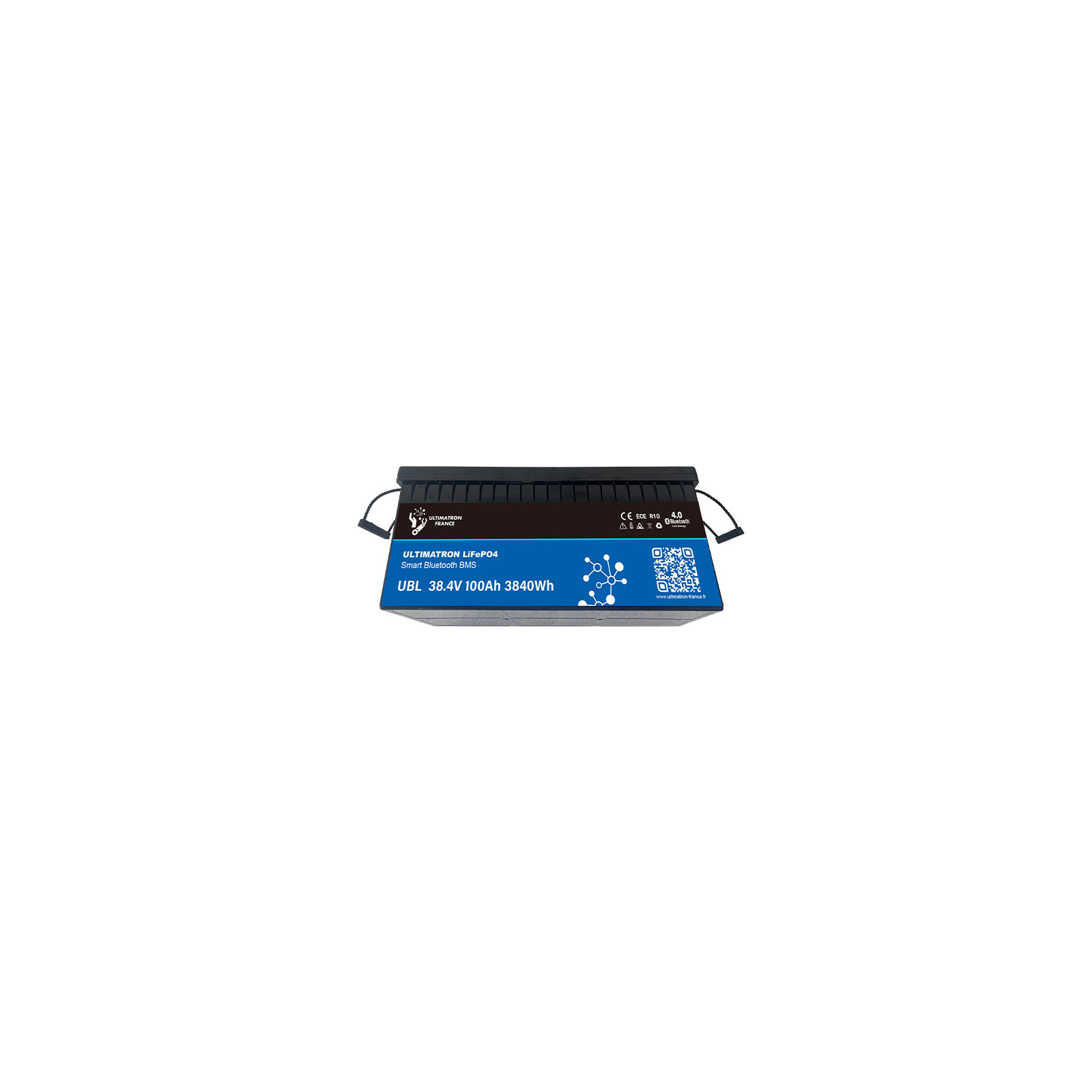 Batterie lithium LiFePO4 ULTIMATRON 38.4V 100Ah avec Bluetooth et Smart BMS intégré