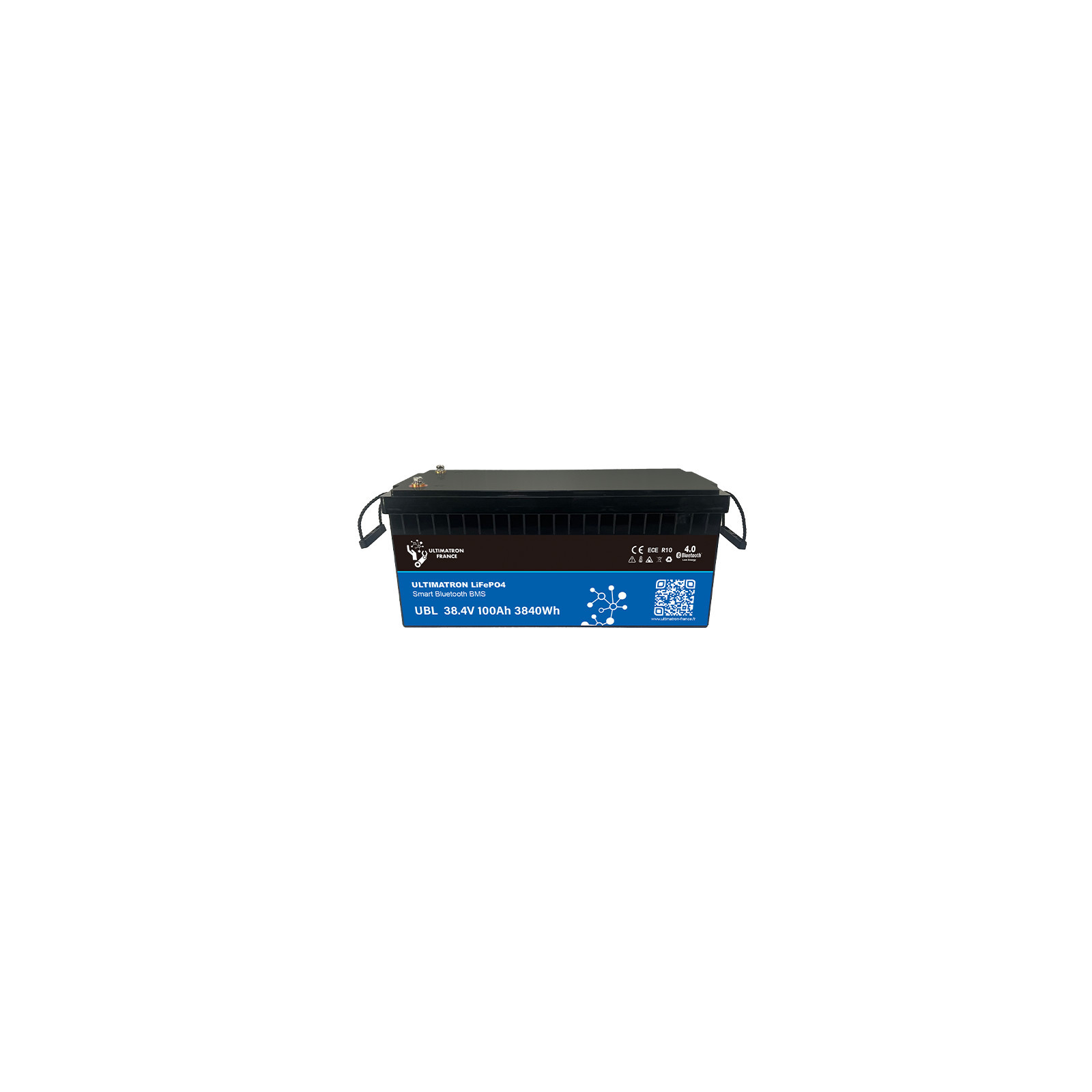 Batterie lithium LiFePO4 ULTIMATRON 38.4V 100Ah avec Bluetooth et Smart BMS intégré