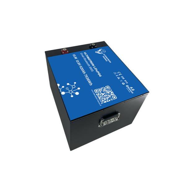 Batterie lithium LiFePO4 ULTIMATRON 12.8V 620Ah avec Bluetooth et Smart BMS intégré