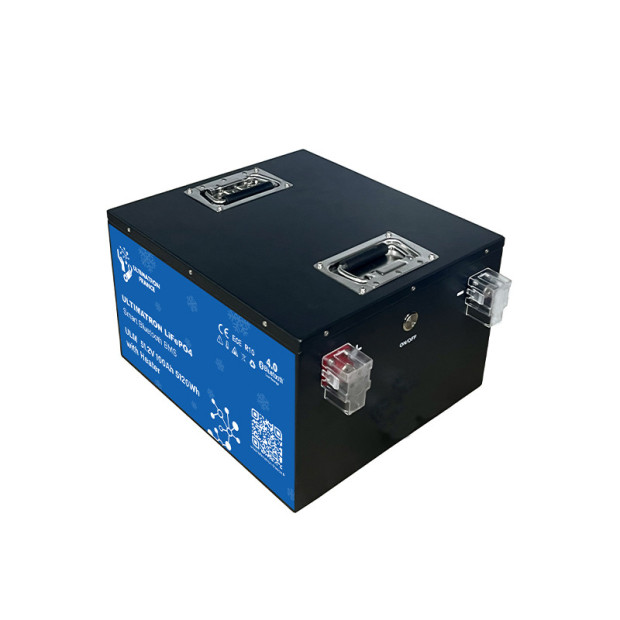 Batterie lithium LiFePO4 ULTIMATRON 51.2V 100Ah avec Bluetooth, Smart BMS intégré et chauffage