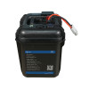 Valise-batterie portable Lithium LiFePO4 ULTIMATRON 12V 100Ah avec Bluetooth, Smart BMS intégré et indicateur de charge
