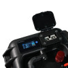 Valise-batterie portable Lithium LiFePO4 ULTIMATRON 12V 100Ah avec Bluetooth, Smart BMS intégré et indicateur de charge