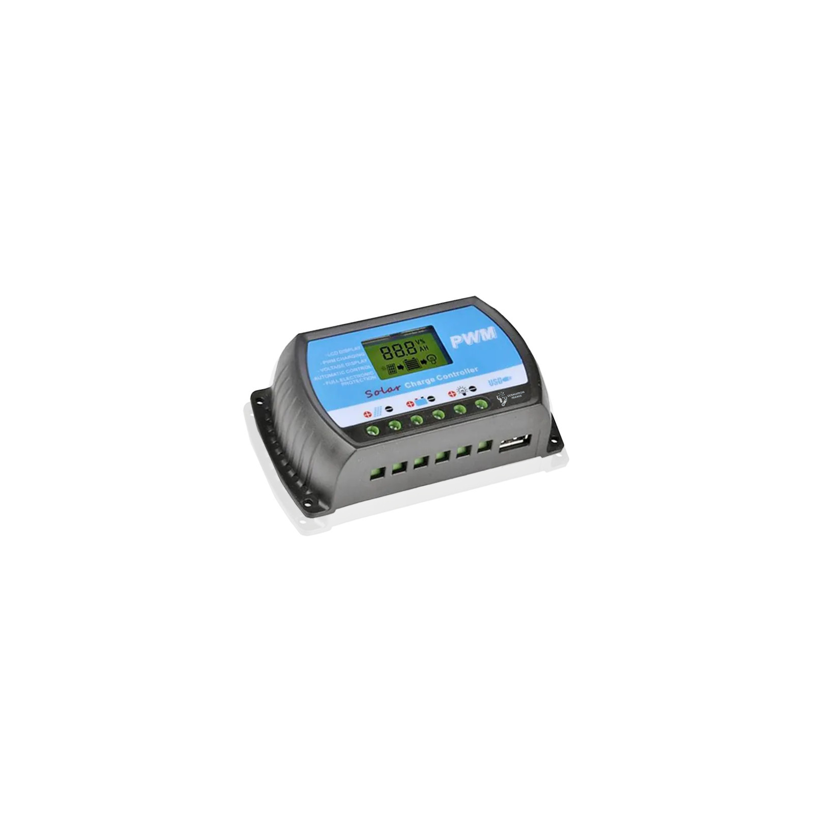 Régulateur de charge solaire ULTIMATRON PWM 10A 12V/24V