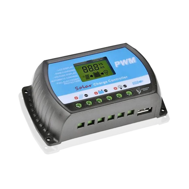 Régulateur de charge solaire ULTIMATRON PWM 20A 12V/24V