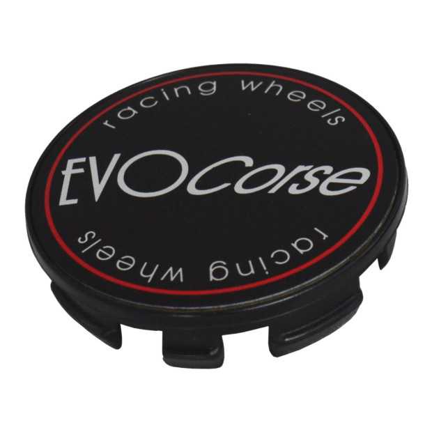 Kit 6 écrous noirs M12x1.50C6 + 1 cache moyeu noir CB106.1 EVO CORSE