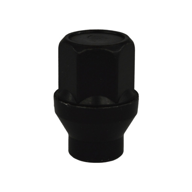 Kit 6 écrous noirs M12x1.50C6 + 1 cache moyeu noir CB106.1 EVO CORSE
