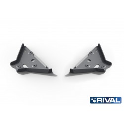 Ski de protection / Blindage Alu 6mm RIVAL Triangles Avant Ford Ranger 2015+ 3,2