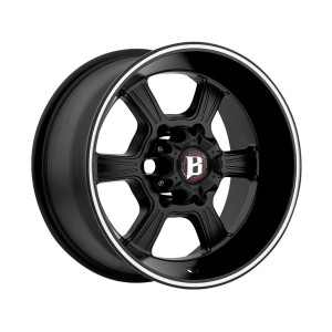 Jante aluminium BALLISTIC 845 8x16 6x139.7 CB110 ET0 Black