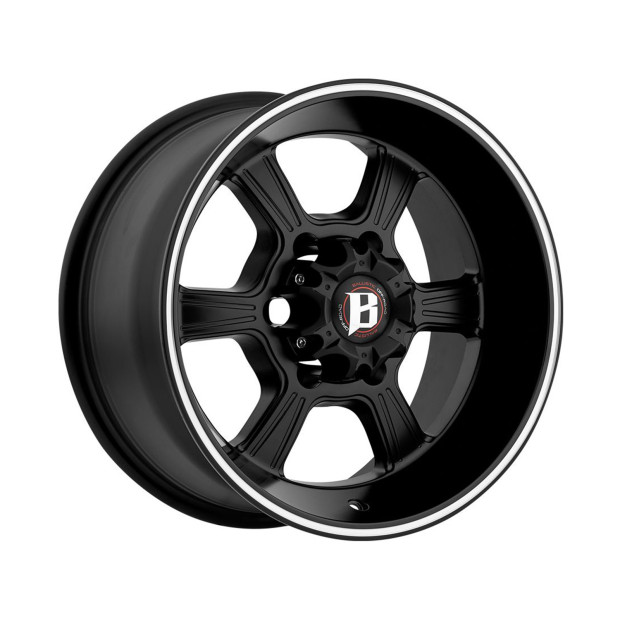 Jante aluminium BALLISTIC 845 8x16 6x139.7 CB110 ET0 Black
