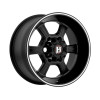Jante aluminium BALLISTIC 845 8x16 6x139.7 CB110 ET0 Black