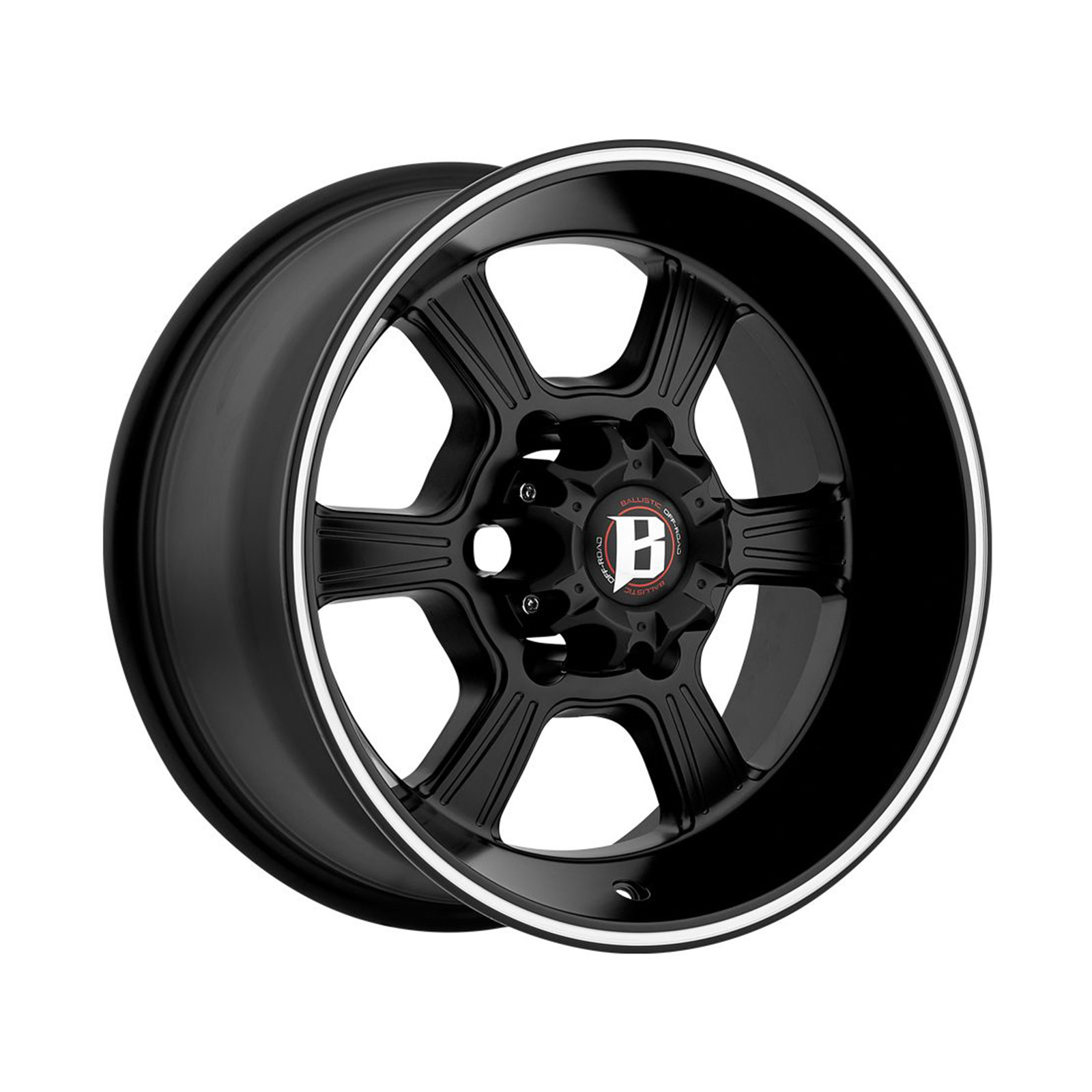Jante aluminium BALLISTIC 845 8x16 6x139.7 CB110 ET0 Black