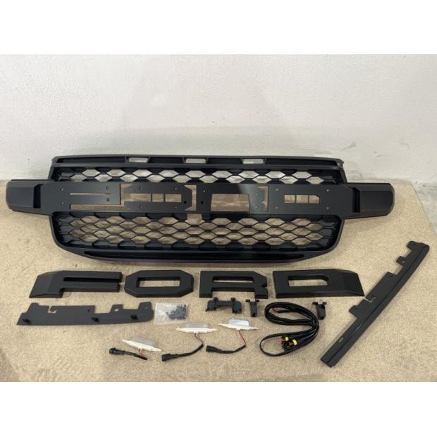 Calandre complète noire Raptor Ford Ranger T9 2023+ Wildtrak