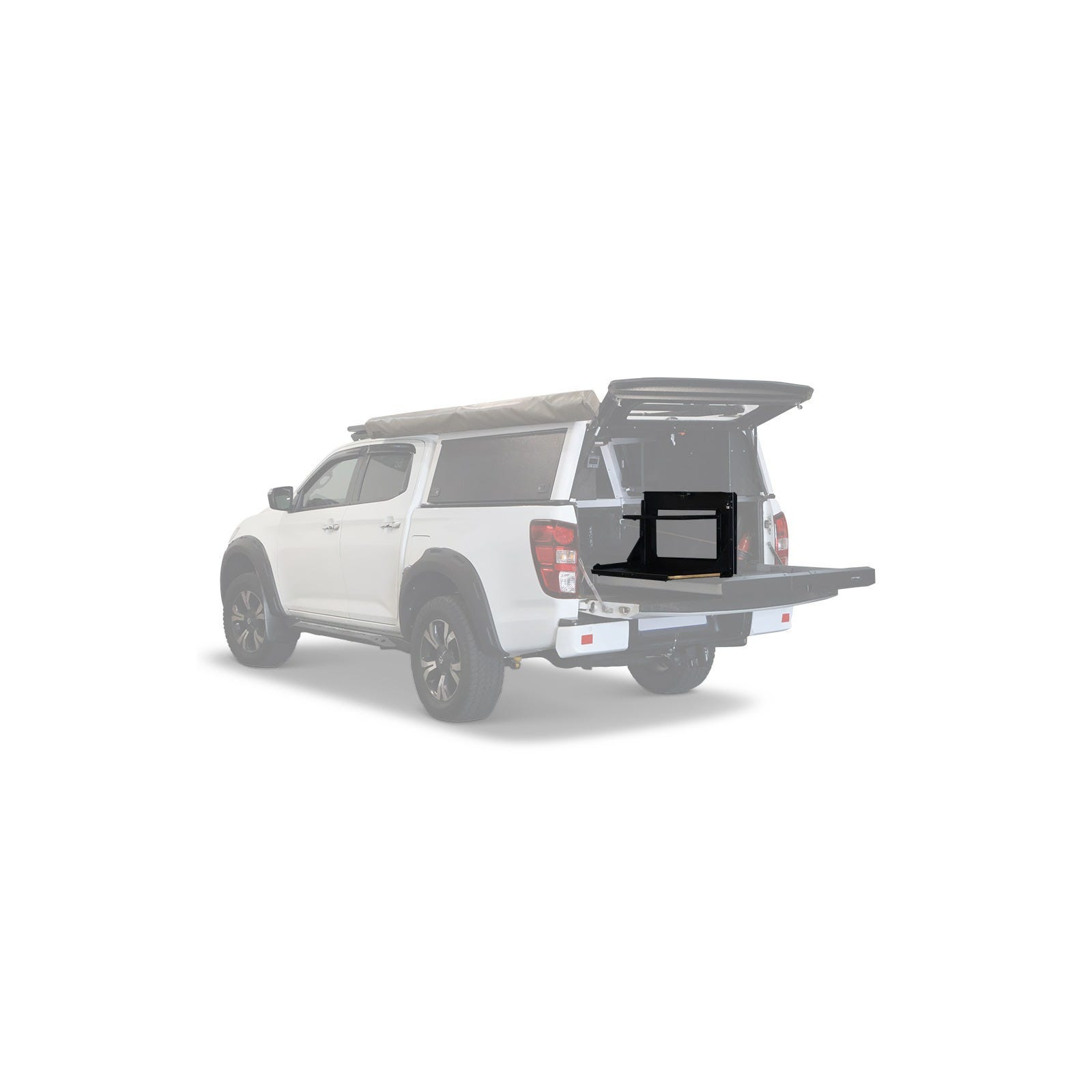 Tablette rabattable Large FRONT RUNNER 715x66x415mm  pour plateau coulissant Cargo Bed Slide FRONT RUNNER