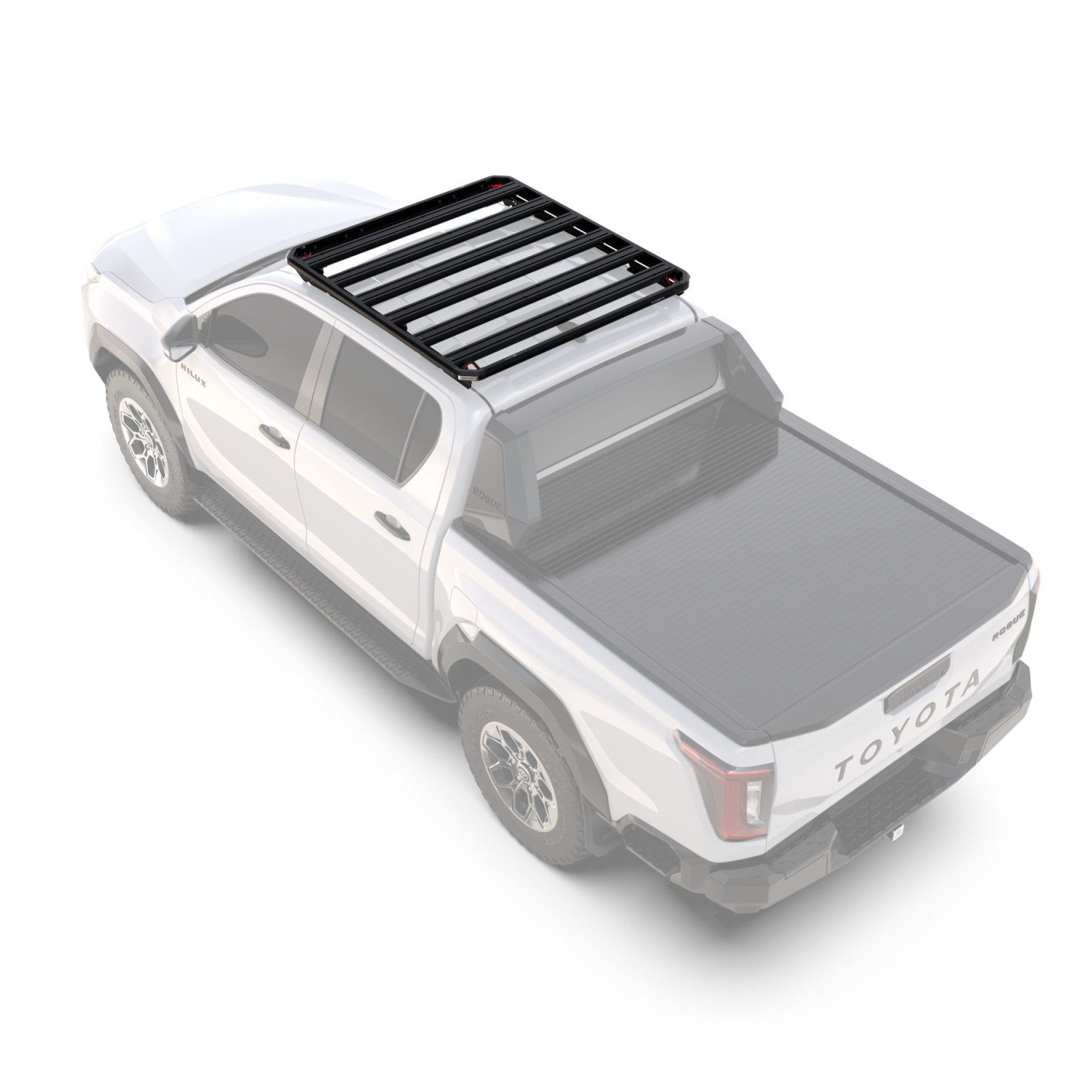 Galerie de toit FRONT RUNNER Slimline 3 Toyota Hilux Double Cab Revo (2015-2025) et Travo (2026+)  • 1330x1240mm