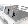 Support de montage rapide FRONT RUNNER pour installation latérale de 2 caisses Wolf Pack Pro sur Bed Rack FRONT RUNNER